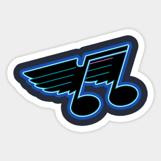 Vinyl Scratch (Blues) Sticker